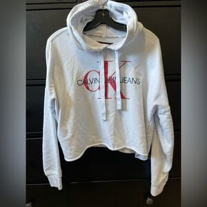 Calvin Klein cropped hoodie